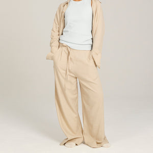 Relaxed Linen Button Down Shirt - Dorsu Ethical Clothing