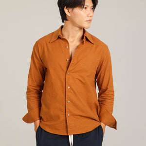 Relaxed Linen Button Down Shirt - Dorsu Ethical Clothing