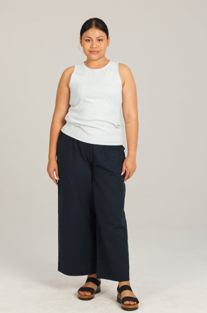 Wide Leg Linen Pants - Dorsu Ethical Clothing