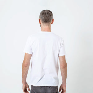 Dorsu | Ethical Cotton Basics | SMFF Men's T-Shirt   | White