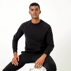 Dorsu | Ethical Cotton Basics | Men's Sweatshirt | Black