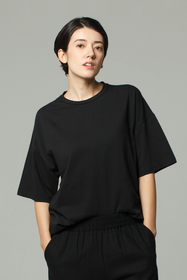 Oversized Crew T Shirt - Dorsu Ethical Clothing