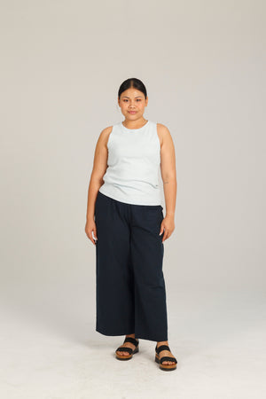 Wide Leg Linen Pants - Dorsu Ethical Clothing