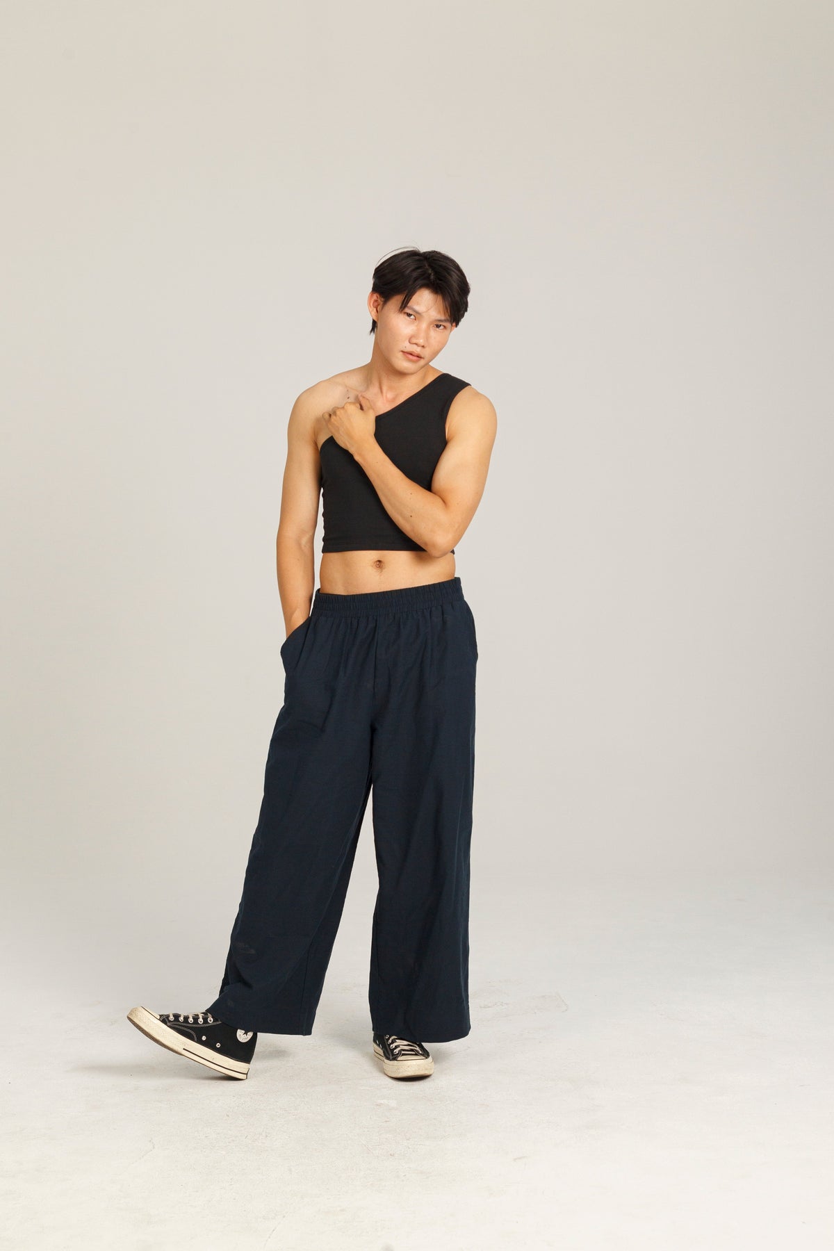 Wide Leg Linen Pants - Dorsu Ethical Clothing