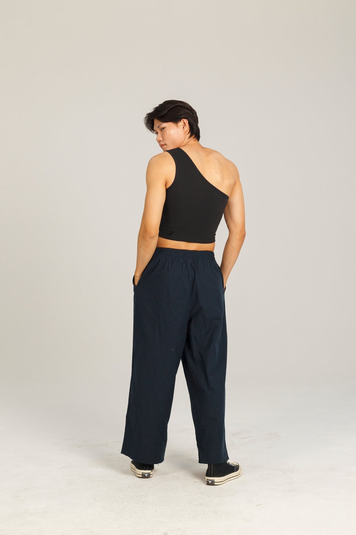Wide Leg Linen Pants - Dorsu Ethical Clothing