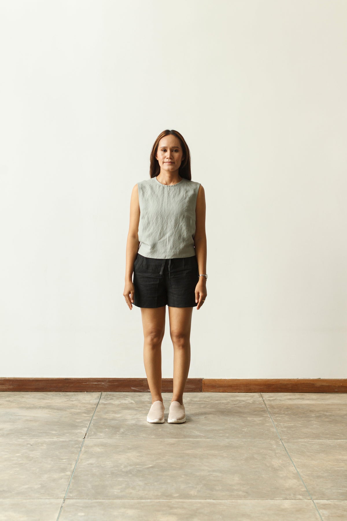 Linen Drawstring Shorts - Dorsu Ethical Clothing