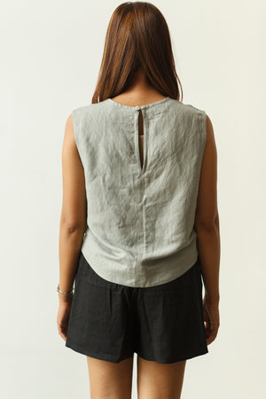 Linen Drawstring Shorts - Dorsu Ethical Clothing