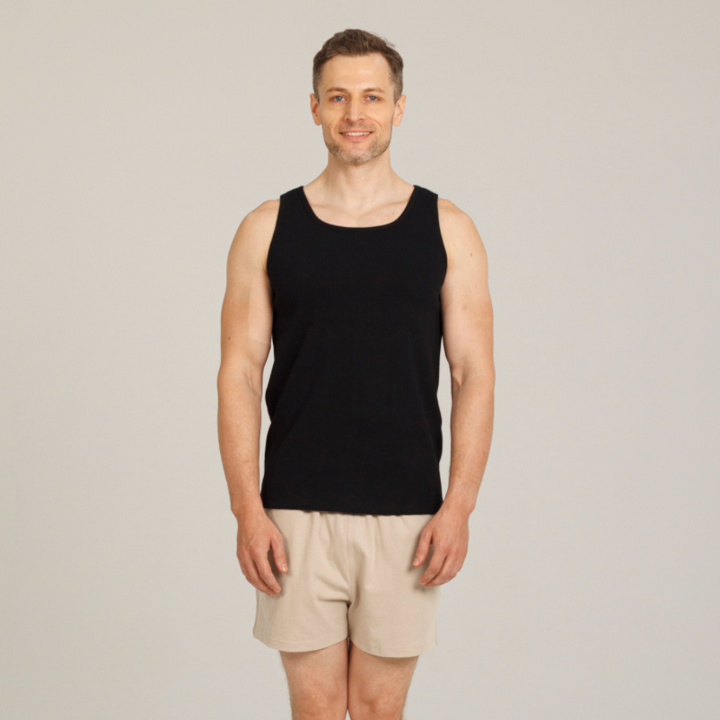 Men’s Ribbed Tank - Dorsu Ethical Clothing