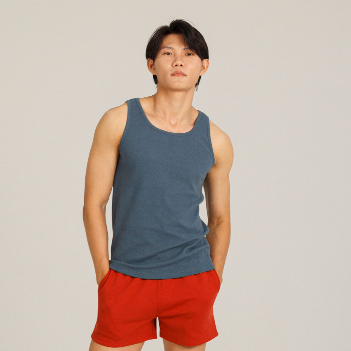 Men’s Ribbed Tank - Dorsu Ethical Clothing