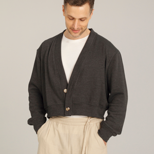 Cropped Cardigan - Dorsu Ethical Clothing