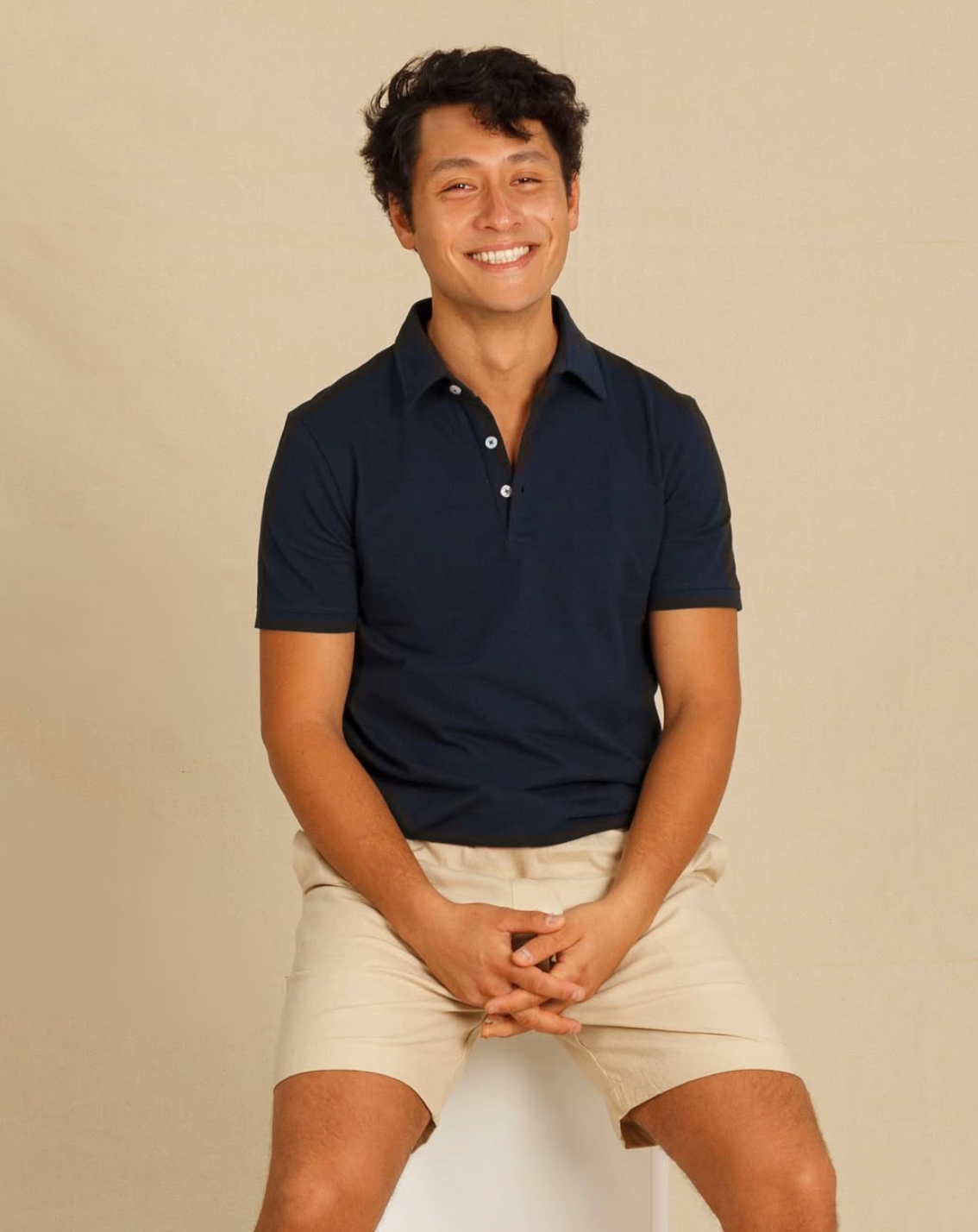 Polo Shirt with Buttons