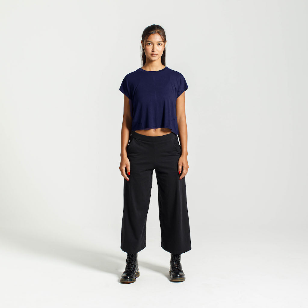 Cropped Slouch T Shirt - Dorsu Ethical Clothing