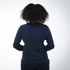 Dorsu | Ethical Cotton Basics | Women's Sweatshirt  | Navy