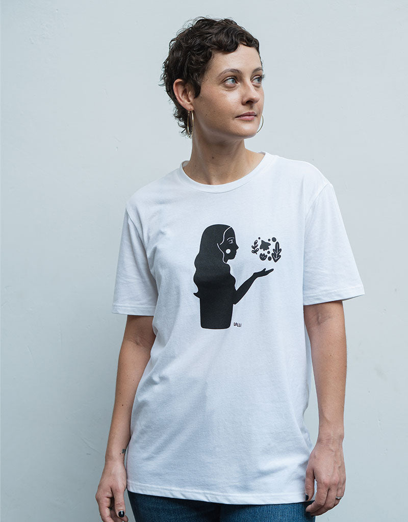Dorsu | Ethical Cotton Basics | STRONGER All Day T-Shirt | White